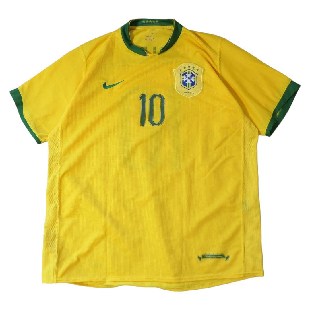 VINTAGE 00s Soccer game shirt -BRAZIL- – ユウユウジテキ