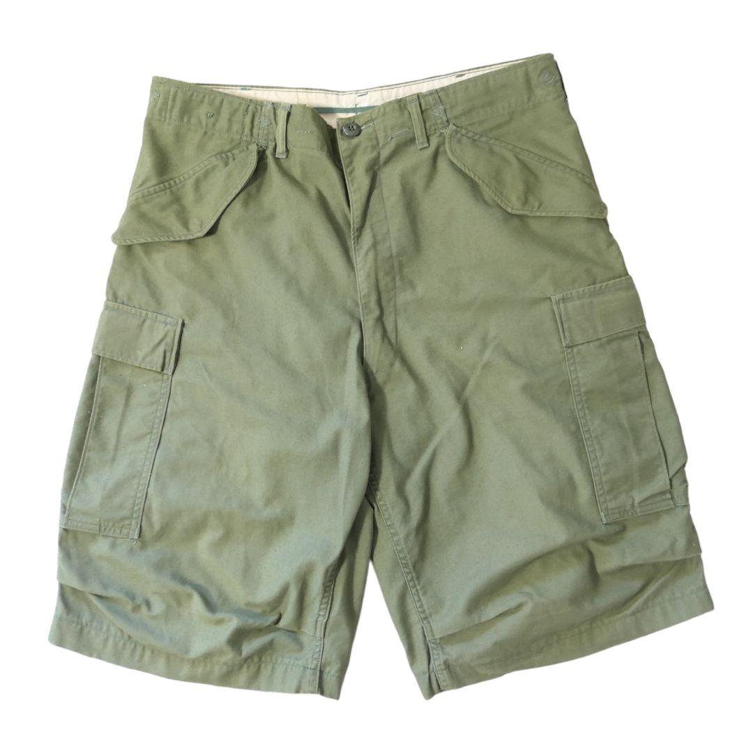 VINTAGE 70s M M-65 field cargo shorts -U.S.ARMY-