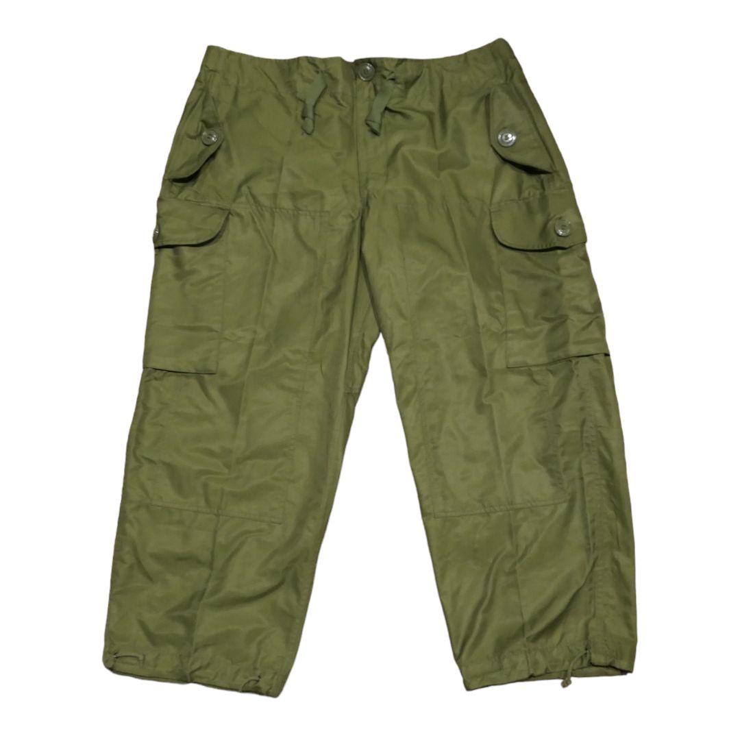 DEADSTOCK 80s L-S ECW WINDPROOF OVER PANTS -Canadian Army