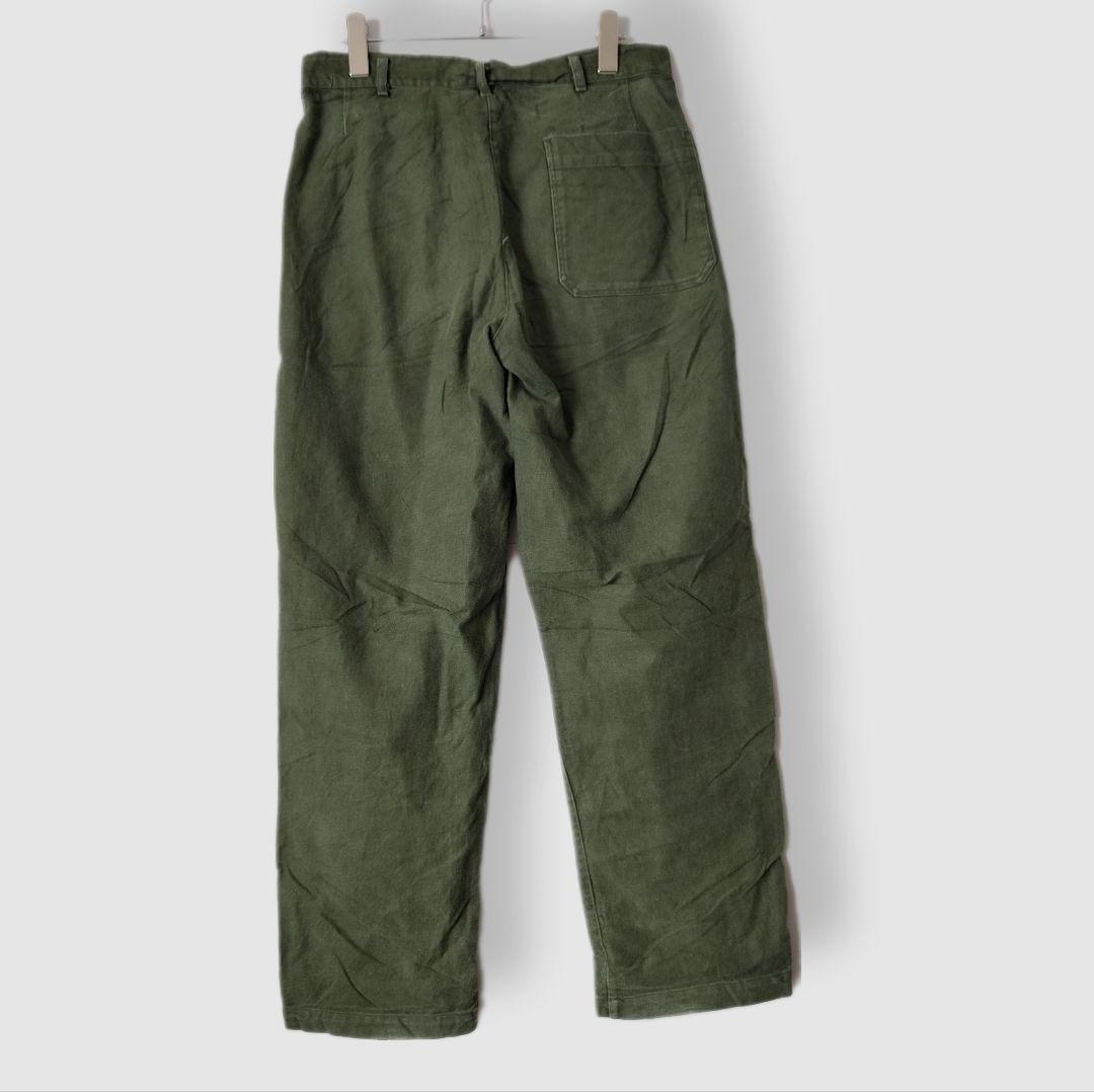 [SWEDISH ARMY] utility work pants / M