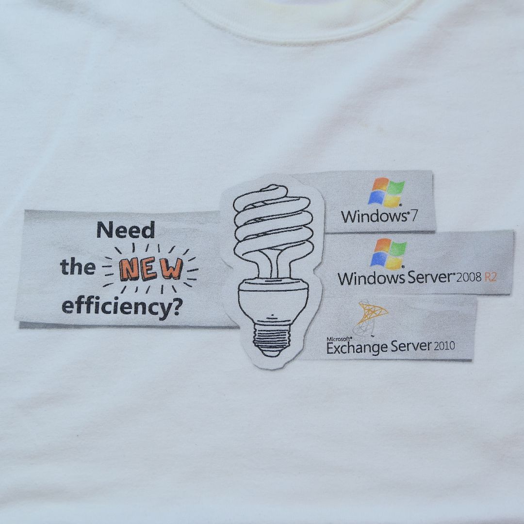 USED XL Promotion Tee "Windows" -Microsoft-