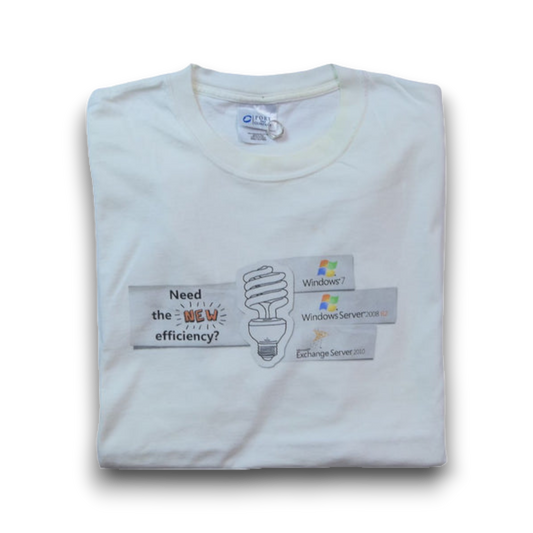 USED XL Promotion Tee "Windows" -Microsoft-