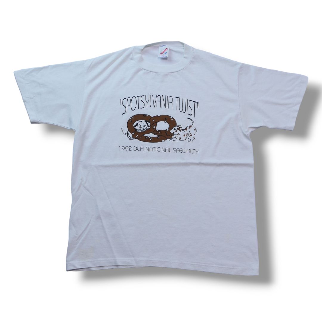 VINTAGE 90s L Promotion Tee -Auntie Anne's-