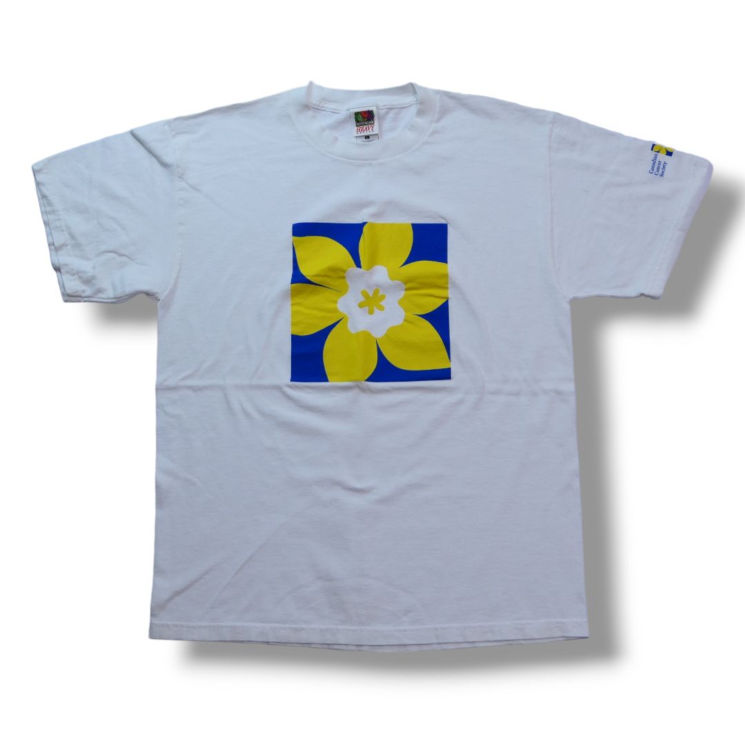 VINTAGE 00s L Promotion Tee -Canadian Cancer Society-