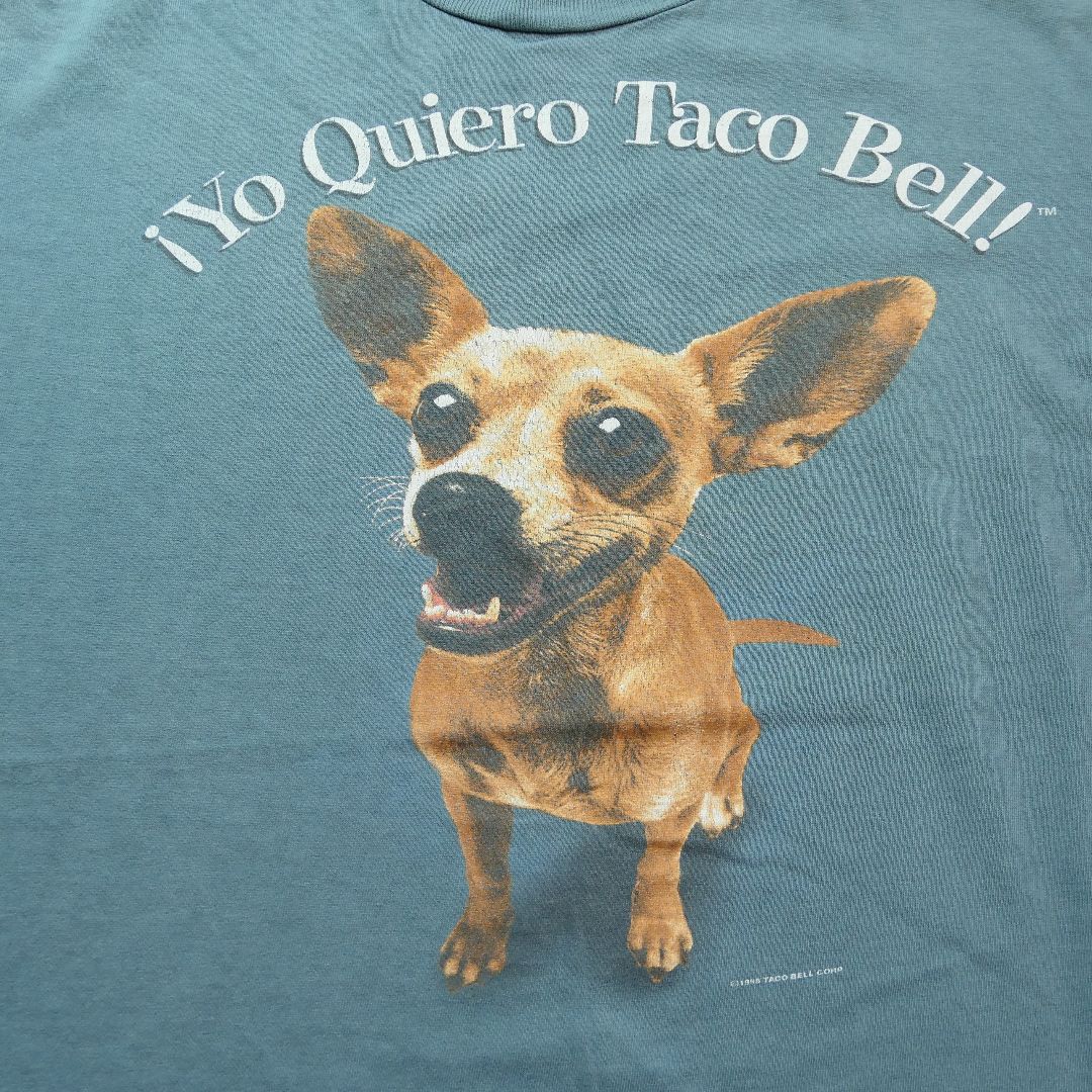 VINTAGE 90s 3XL Promotion Tee -TacoBell-