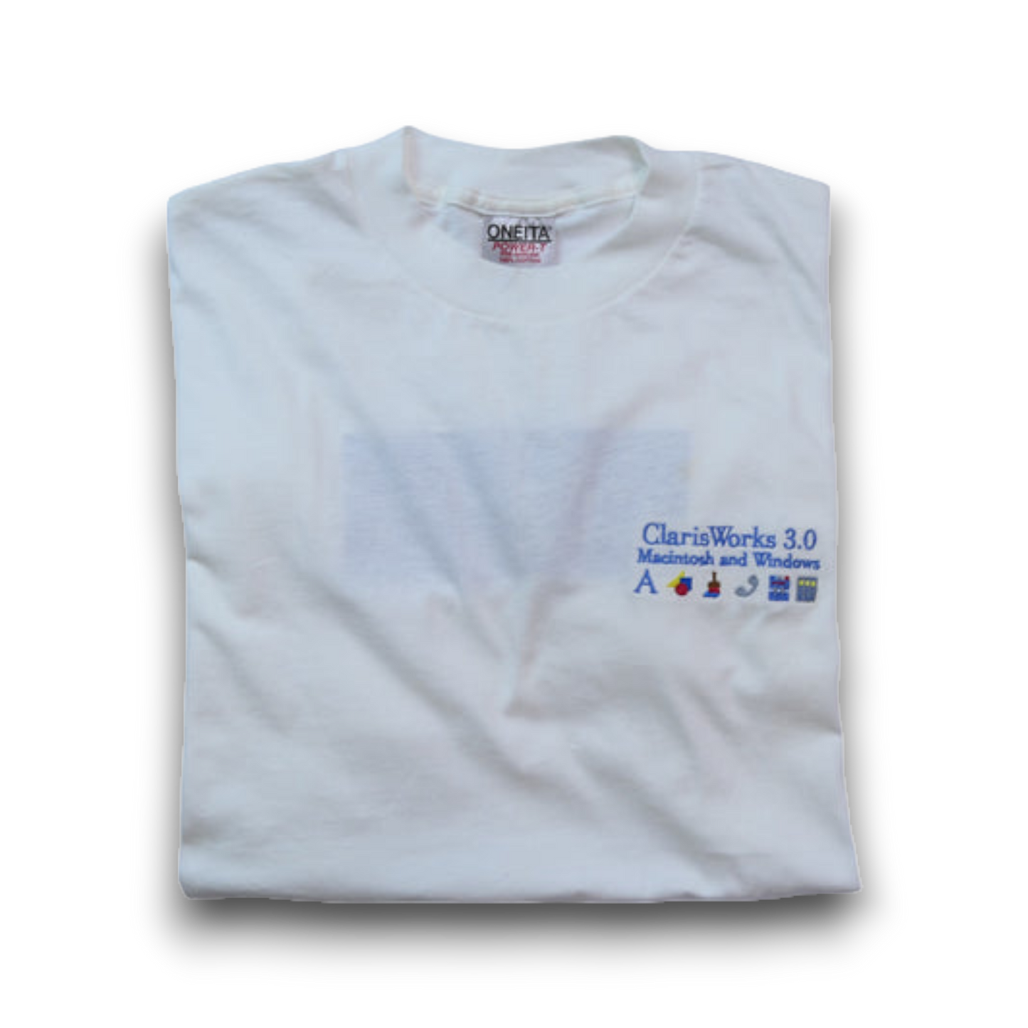 VINTAGE 90s XL Promotion Tee -Claris-