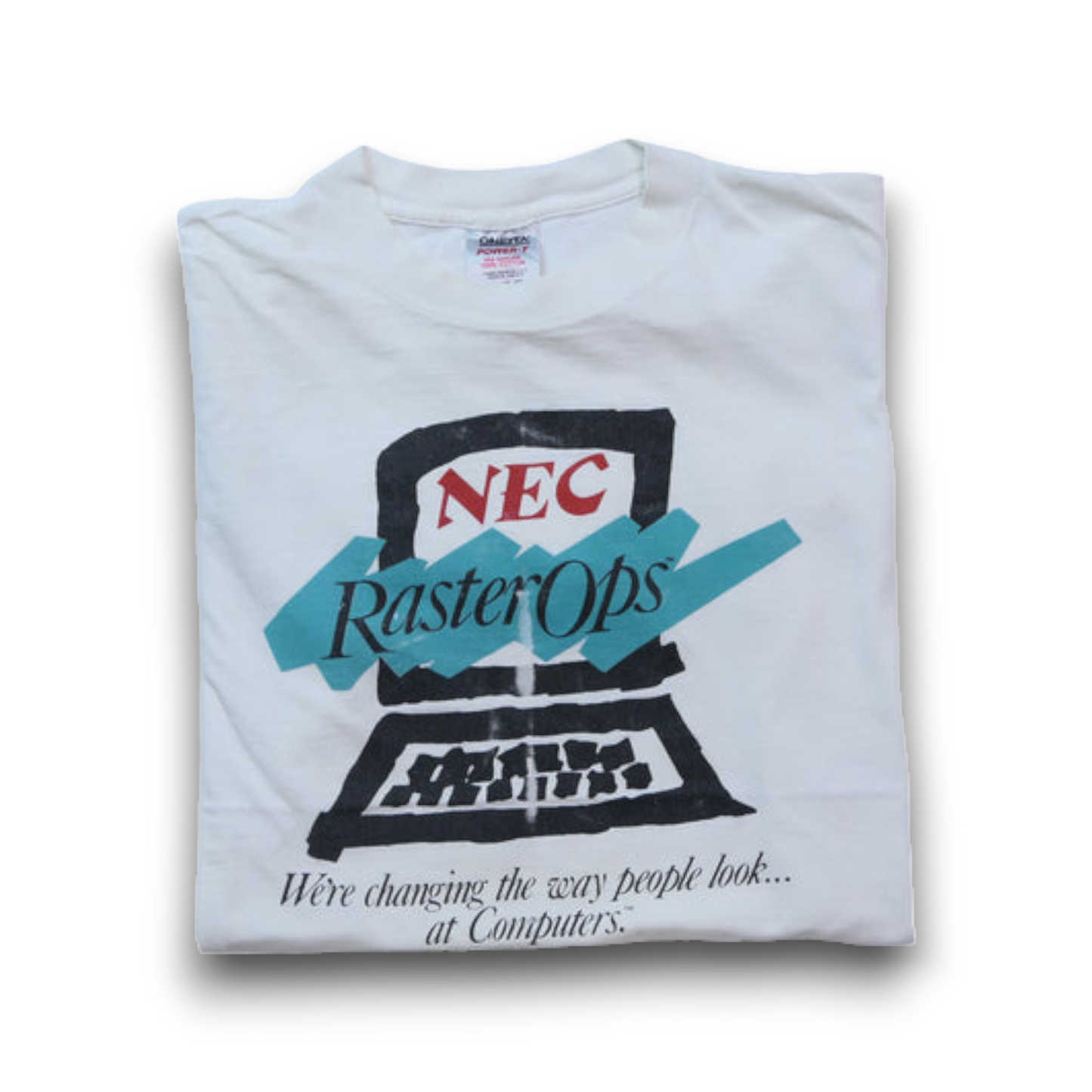 VINTAGE 90s XL Promotion Tee -NEC-