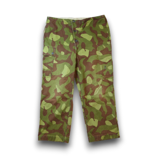 VINTAGE 90s L-XL M-62 Reversible Over Pants -Finnish Army-
