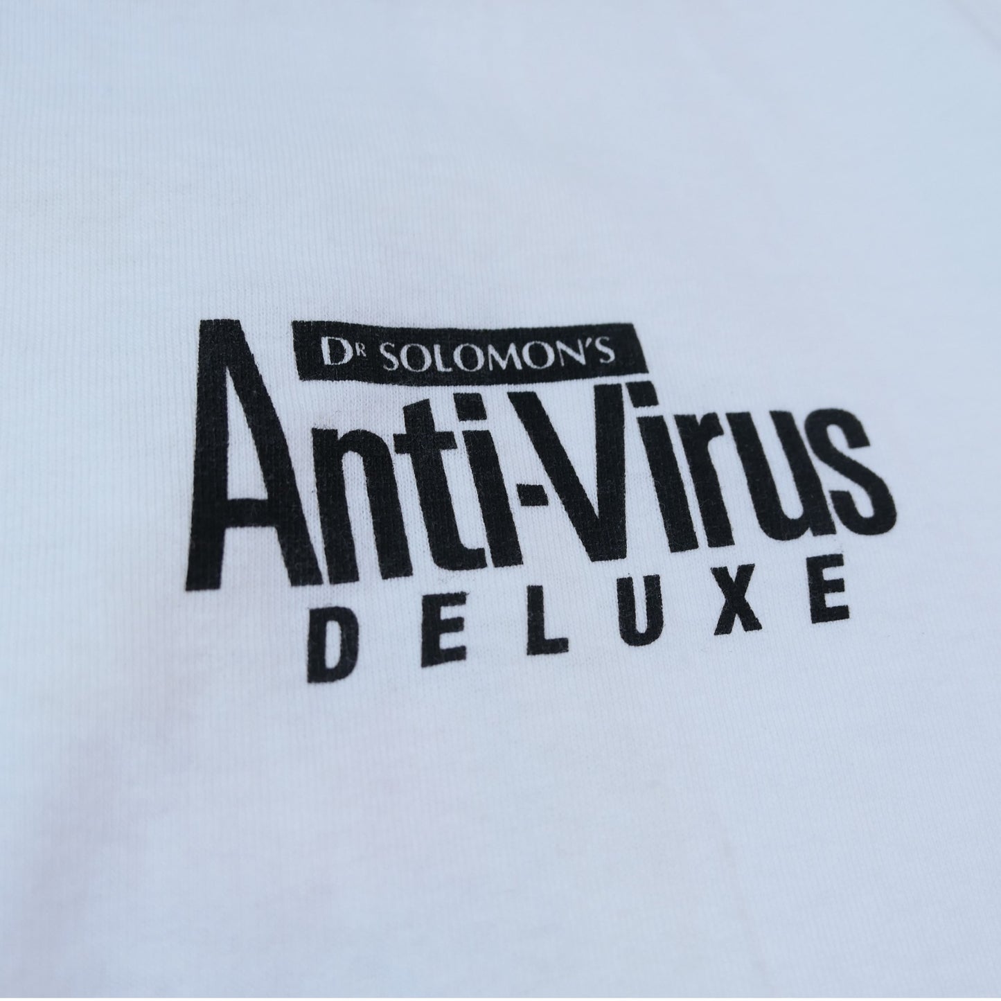 VINTAGE 90s XL Promotion Tee -Dr.Solomon's anti virus-