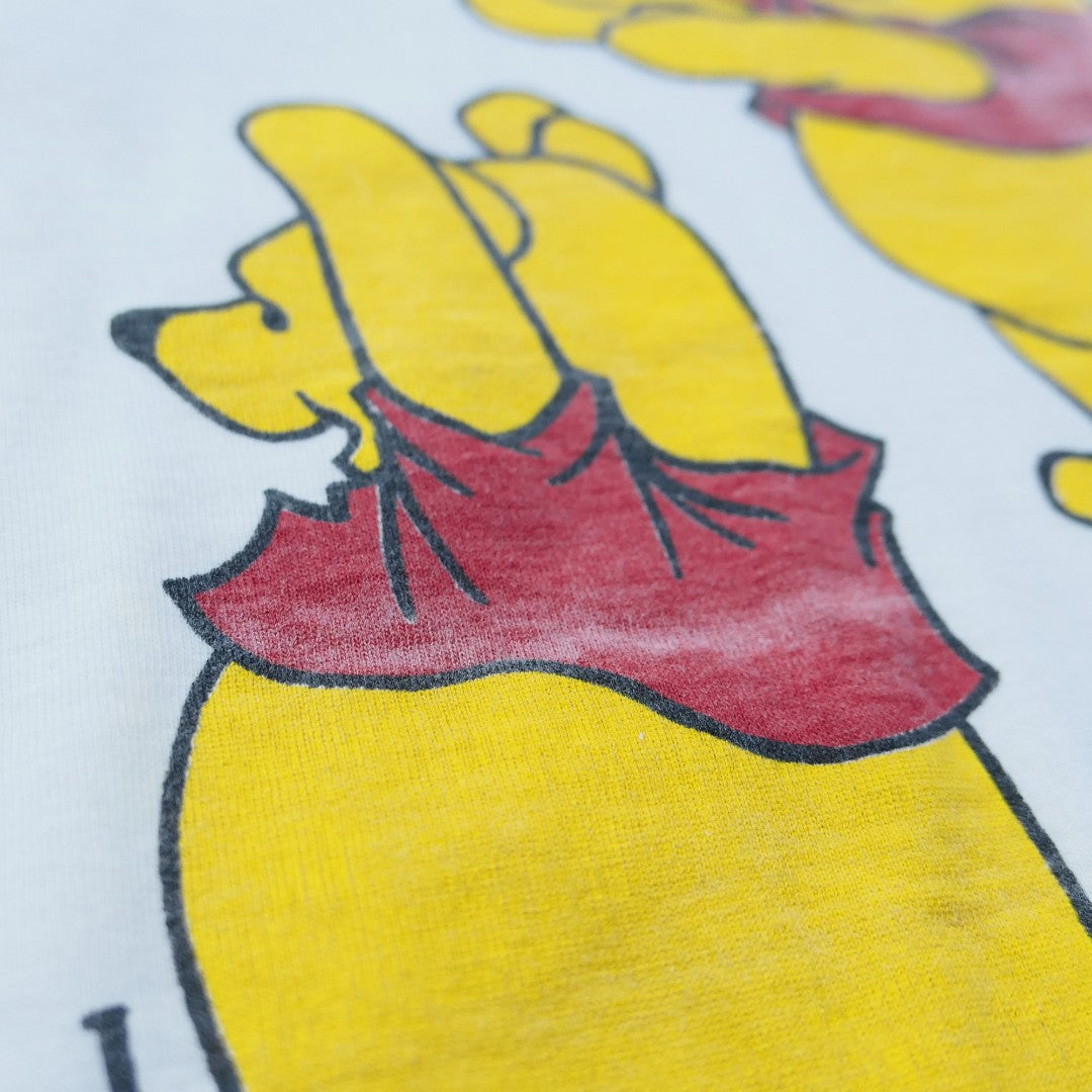 VINTAGE 90s L-XL Character Tee -Pooh-
