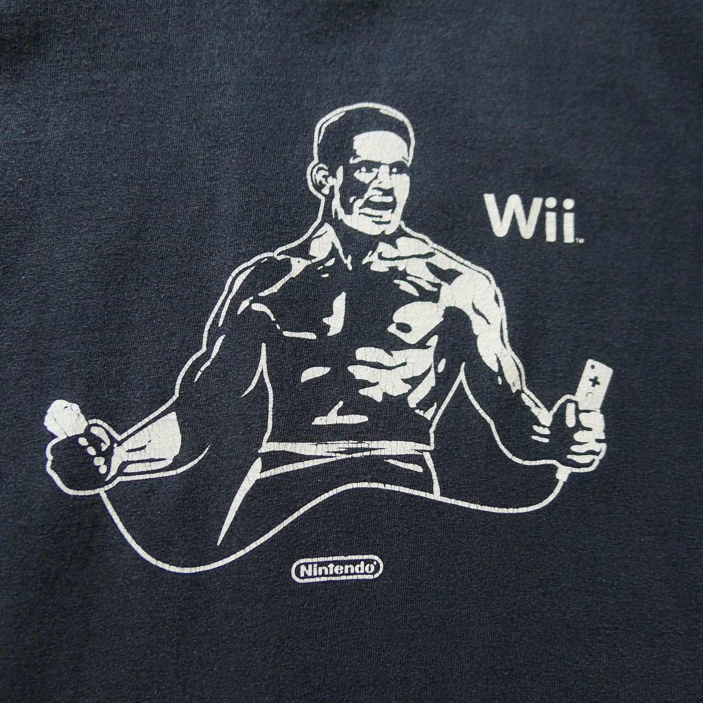 VINTAGE 00s L Promotion Tee "Wii" -Nintendo-
