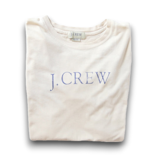 VINTAGE 00s XL Logo Tee -J.CREW-