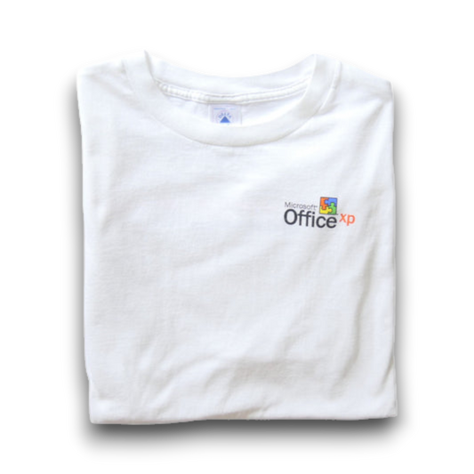 VINTAGE 00s XL Promotion Tee "Office XP" -Microsoft-