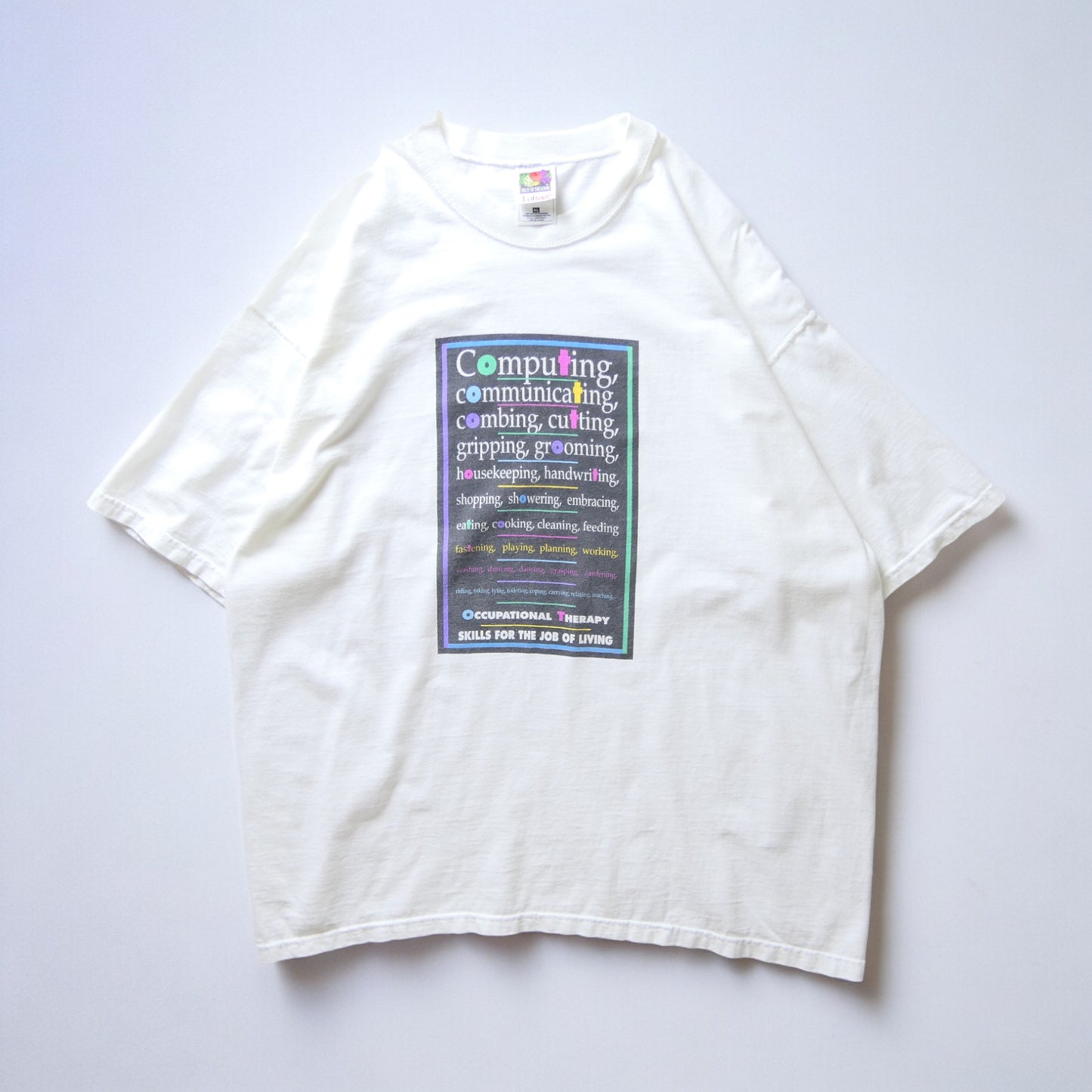 VINTAGE 90-00s XL Message Tee -Computing-