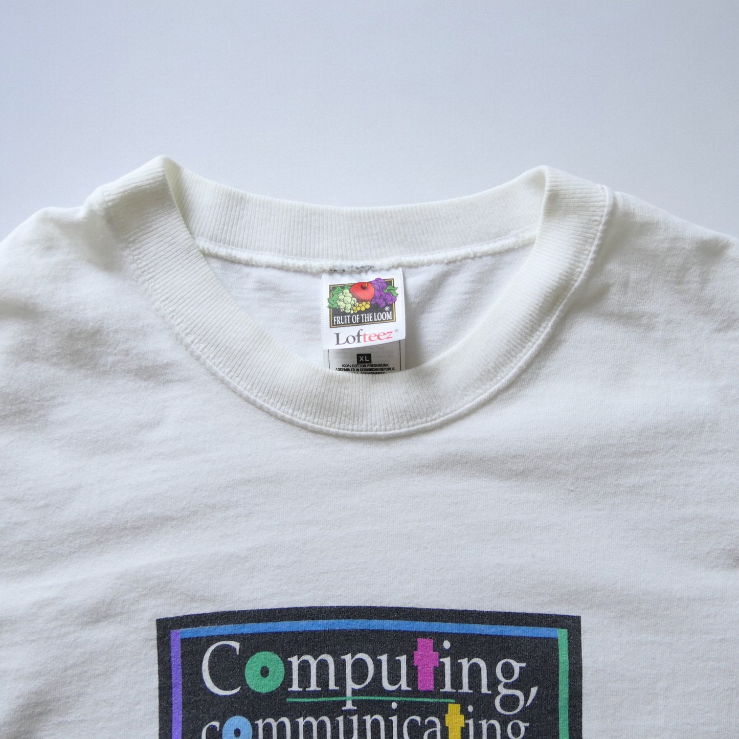 VINTAGE 90-00s XL Message Tee -Computing-