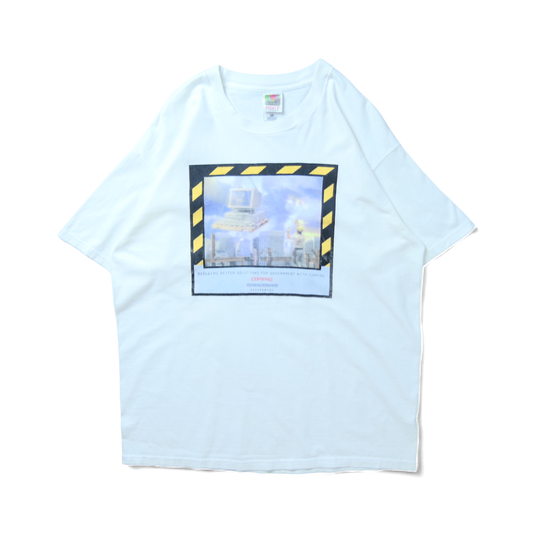 VINTAGE 90-00s XL Promotion Tee -COMPAQ-