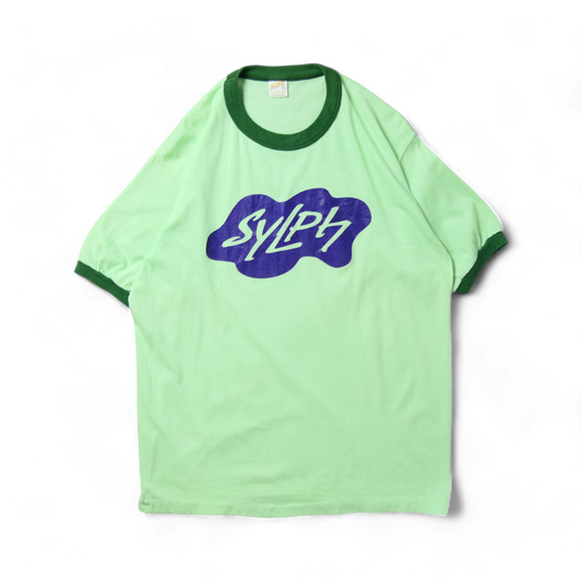 VINTAGE 70-80s M-L Ringer Tee -SyLph-