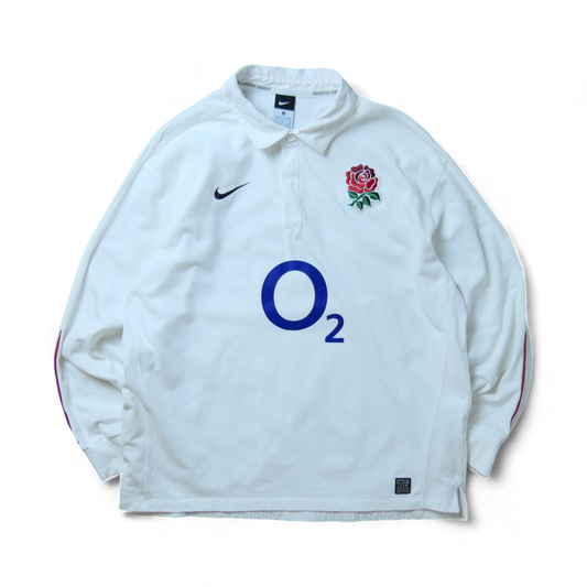 VINTAGE 00s XL Rugger Shirt "Egland" -NIKE-