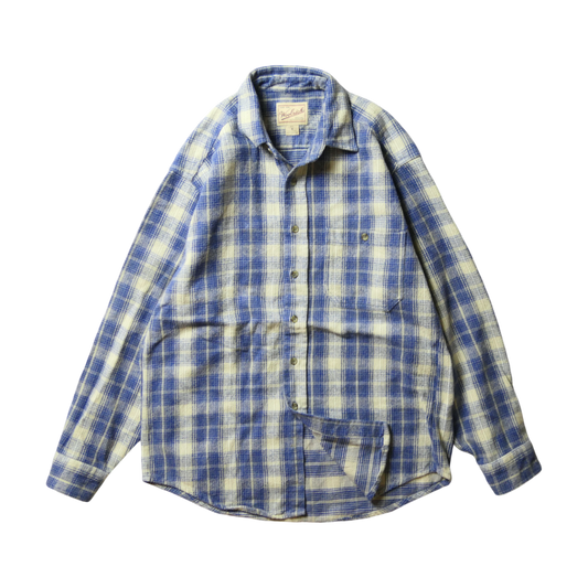 VINTAGE 90s L-XL Heavy flannel Shirt -Woolrich-