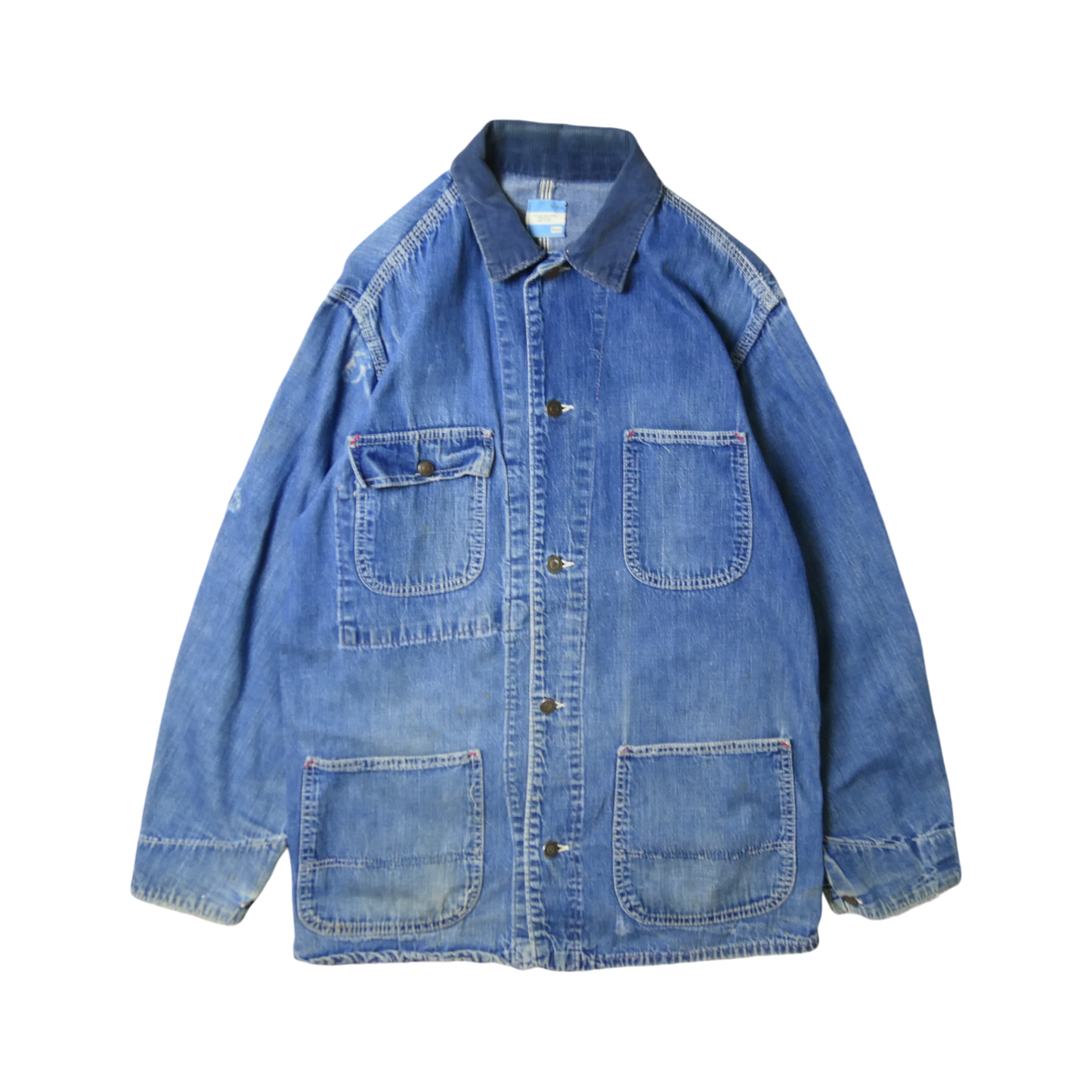 VINTAGE 60-70s M Denim Jacket -Sears-