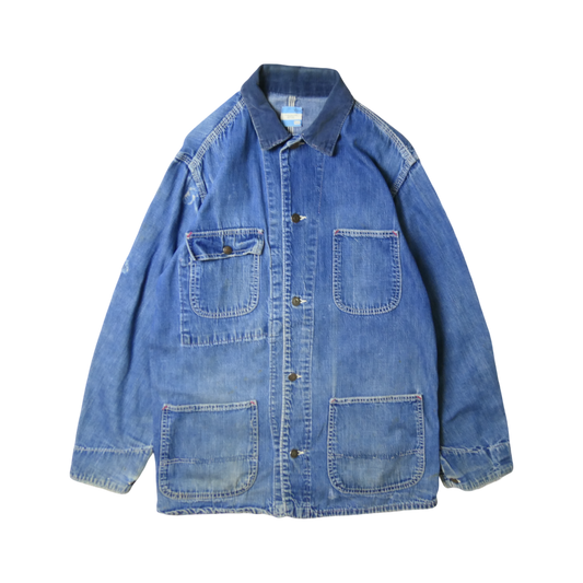 VINTAGE 60-70s M Denim Jacket -Sears-