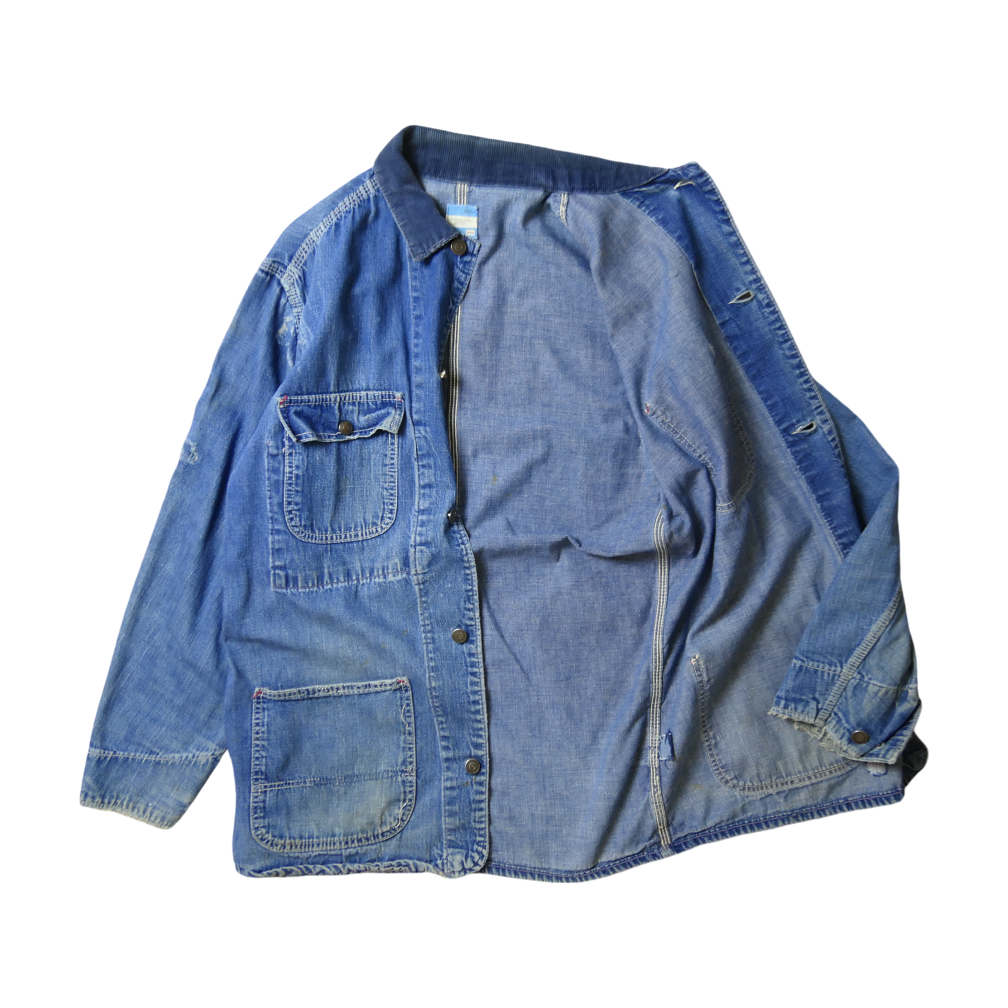 VINTAGE 60-70s M Denim Jacket -Sears-