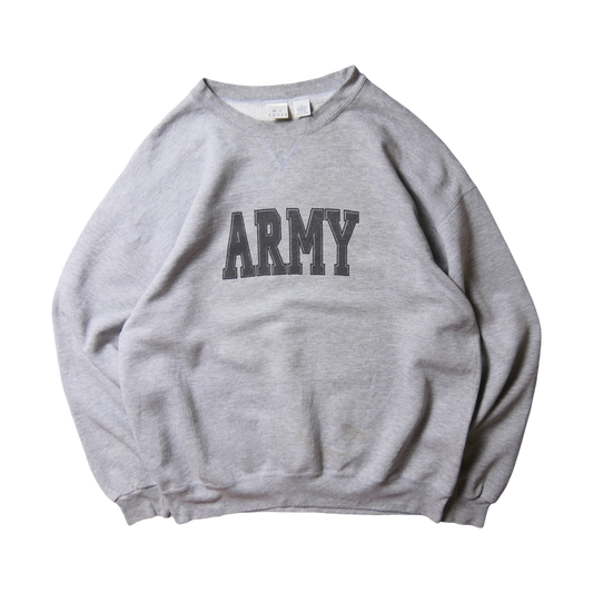 VINTAGE 90s XL Military Sweat -U.S.ARMY-