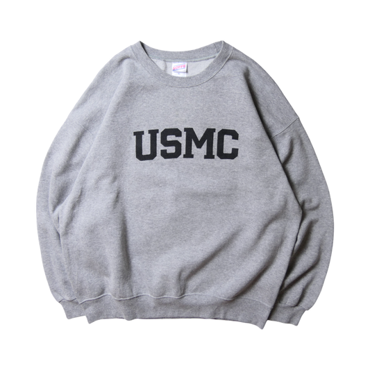 VINTAGE 90-00s XL Military sweat -USMC-