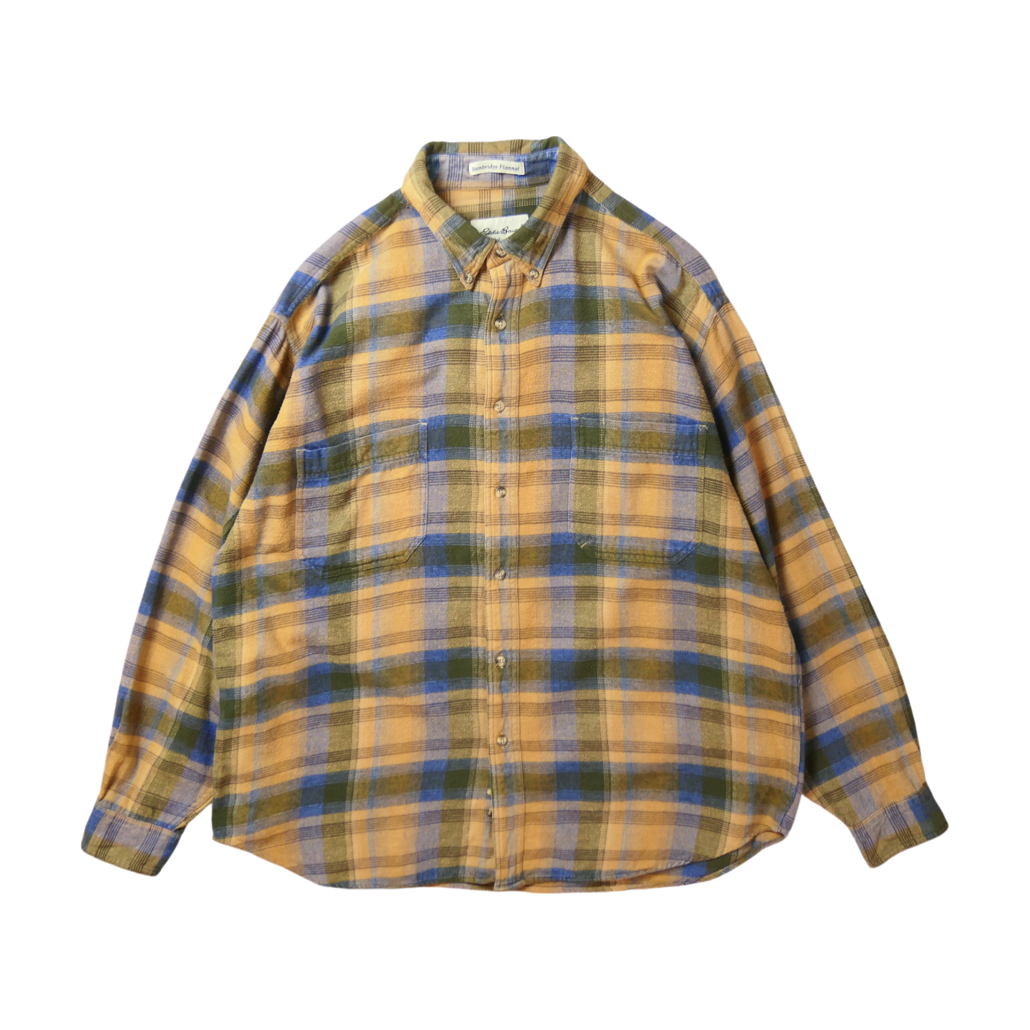 VINTAGE 90-00s XL Flannel Shirt -EddieBauer-