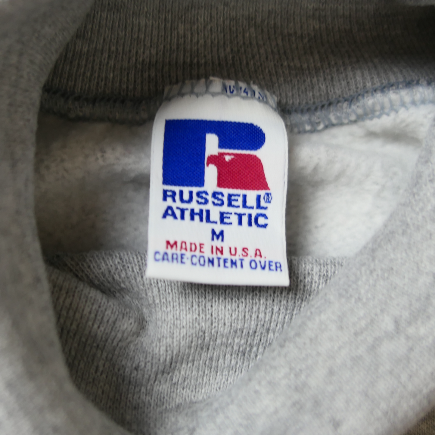 VINTAGE 90s M High Neck Sweatshirt -Russell Athletic-