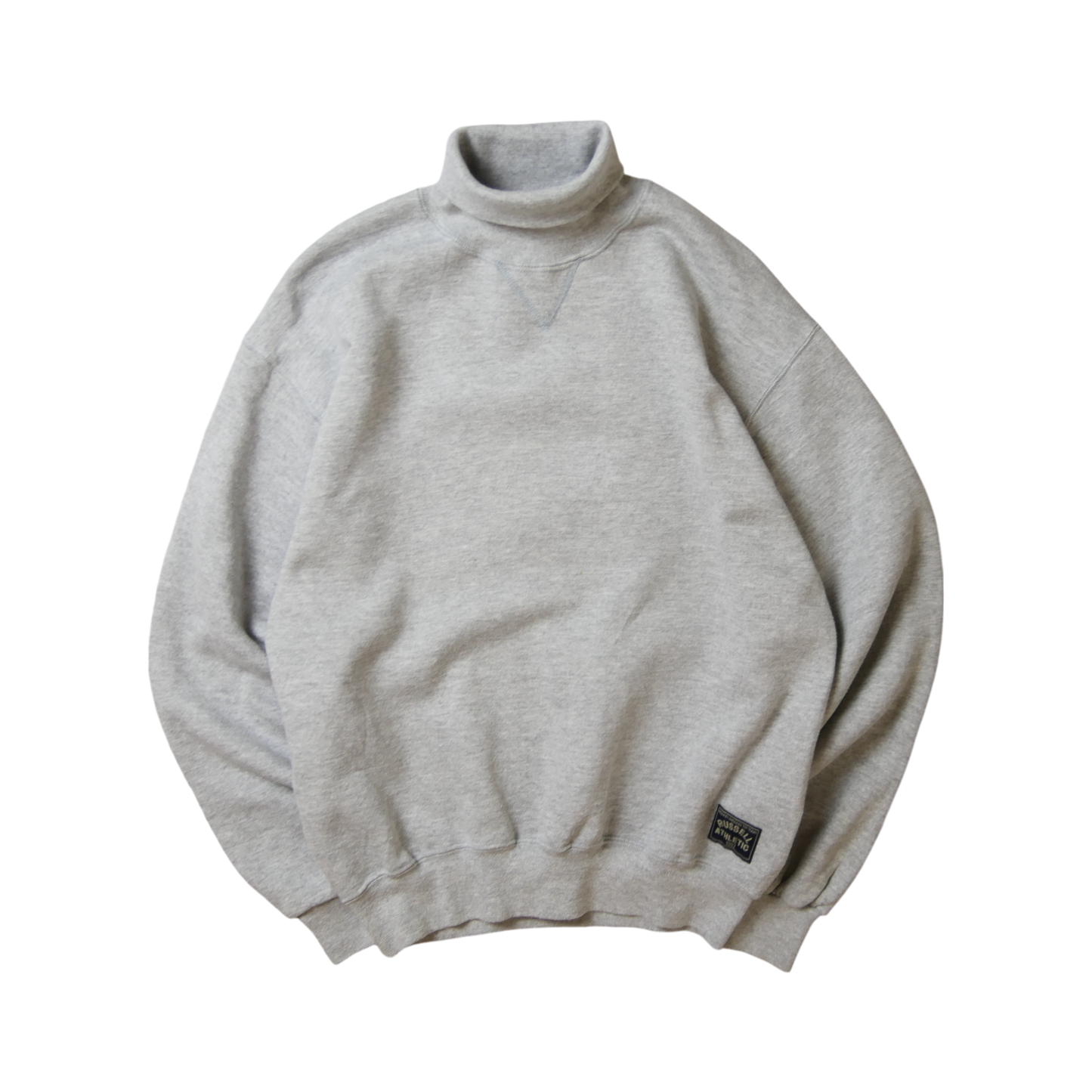 VINTAGE 90s M High Neck Sweatshirt -Russell Athletic-