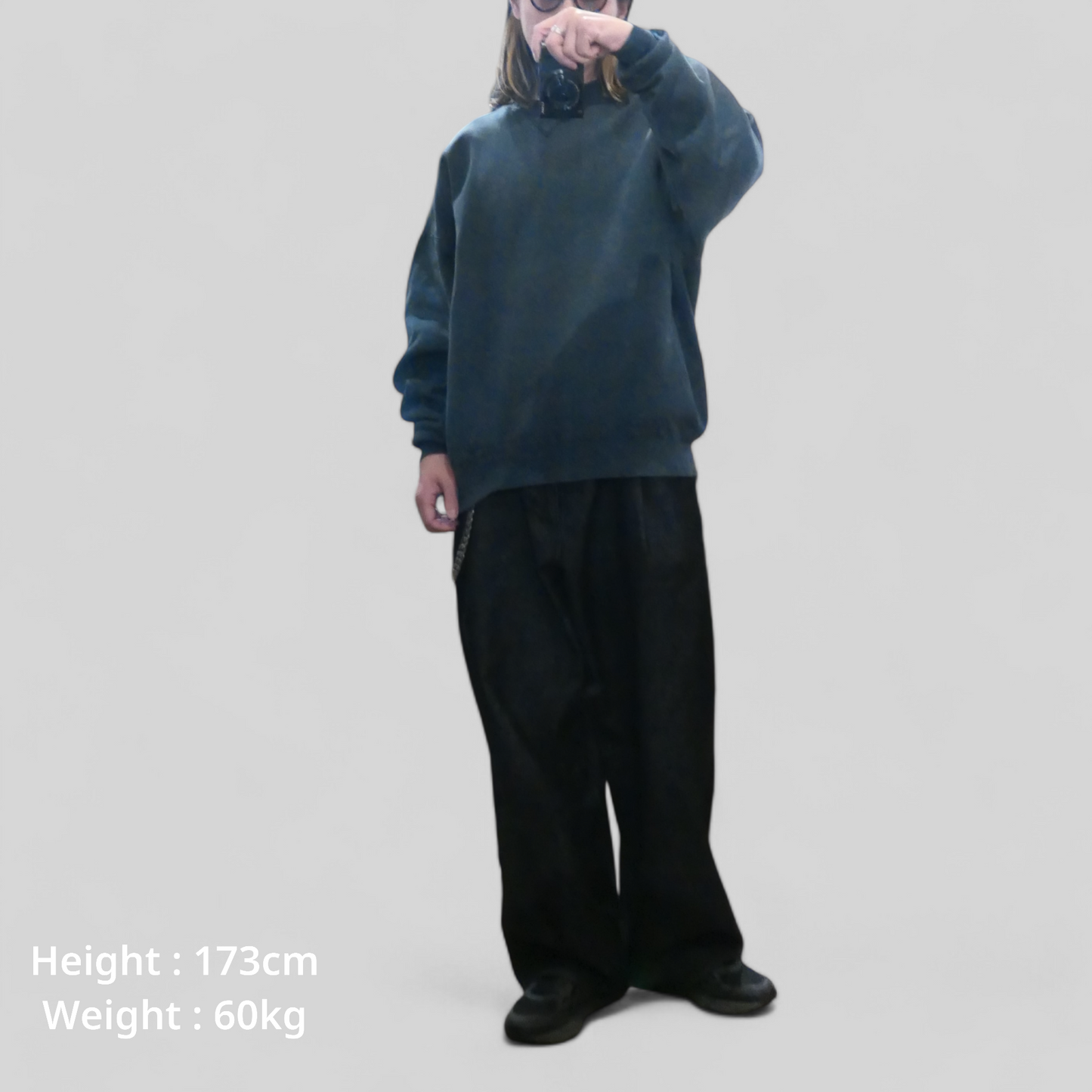 VINTAGE 90s XL Plain Sweatshirt "HIGH Cotton" -Russell Athletic-