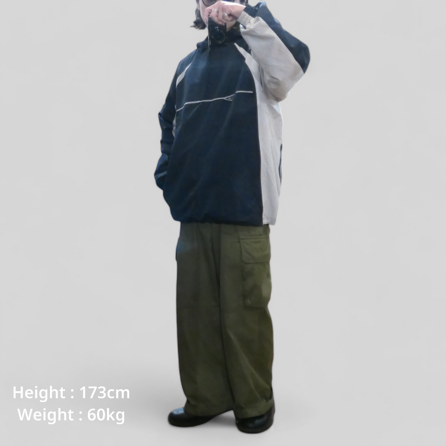 VINTAGE 90-00s XL Anorak Parka -UMBRO-