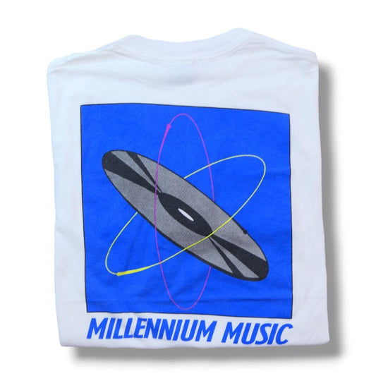 VINTAGE 90s XL Promotion Tee -Millenium Music-