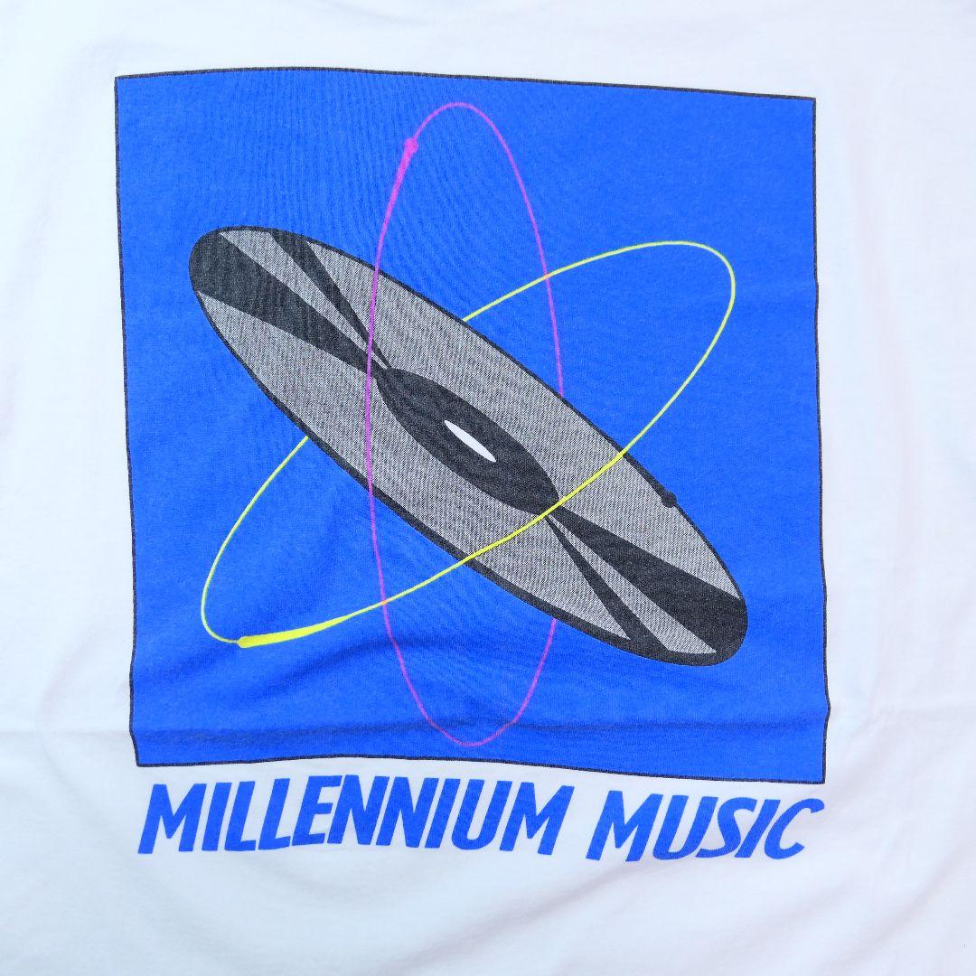 VINTAGE 90s XL Promotion Tee -Millenium Music-