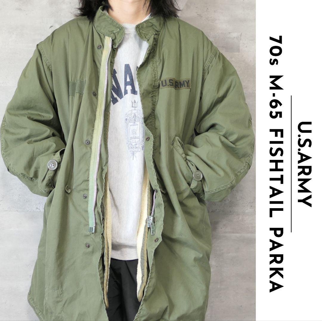 80's ヴィンテージ U.S.ARMY M-65 FISHTAIL PARKA