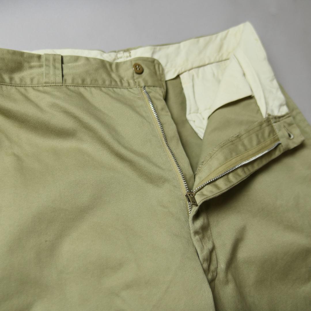 VINTAGE 60s 34×31 Chino Trousers -U.S.ARMY-