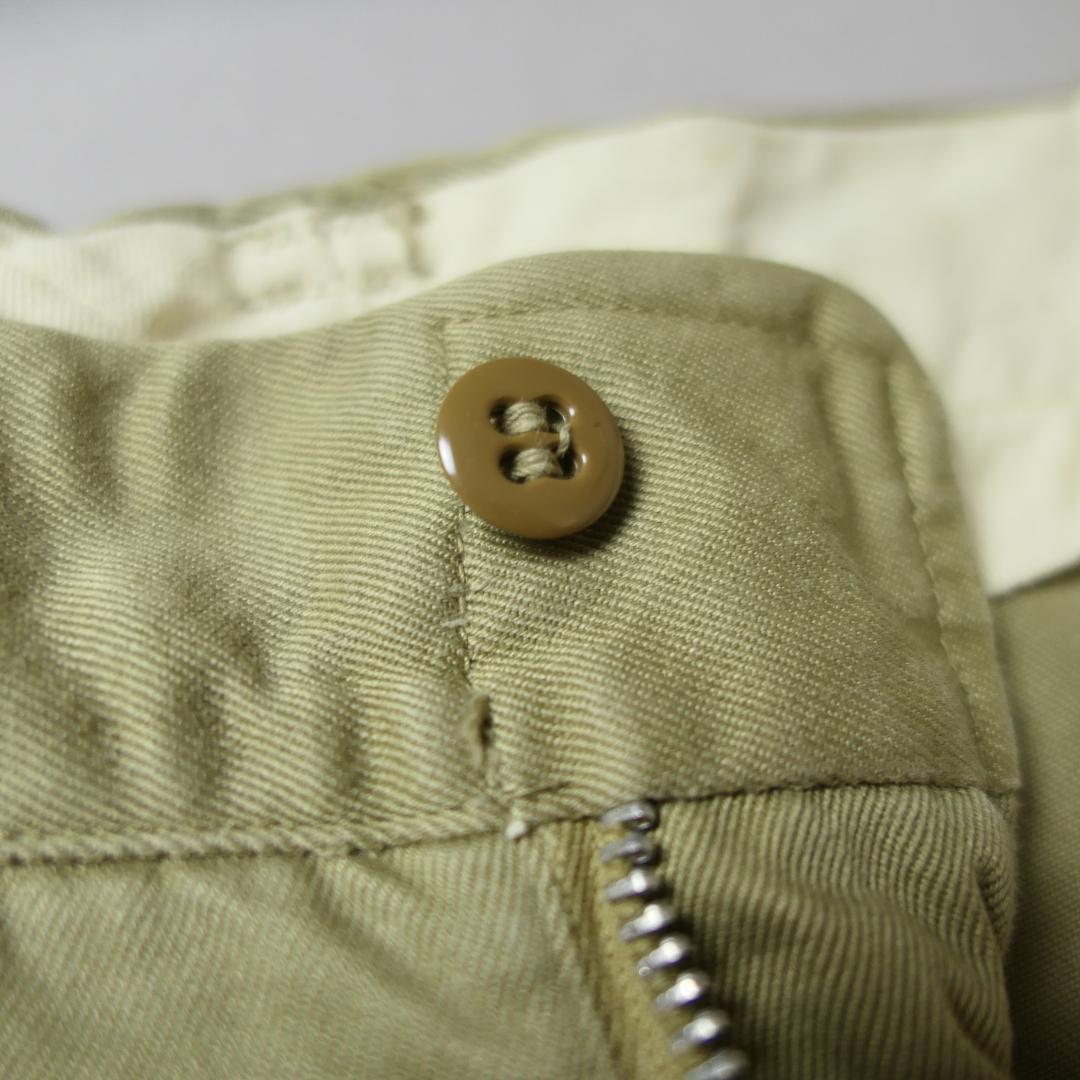 VINTAGE 60s 34×31 Chino Trousers -U.S.ARMY-