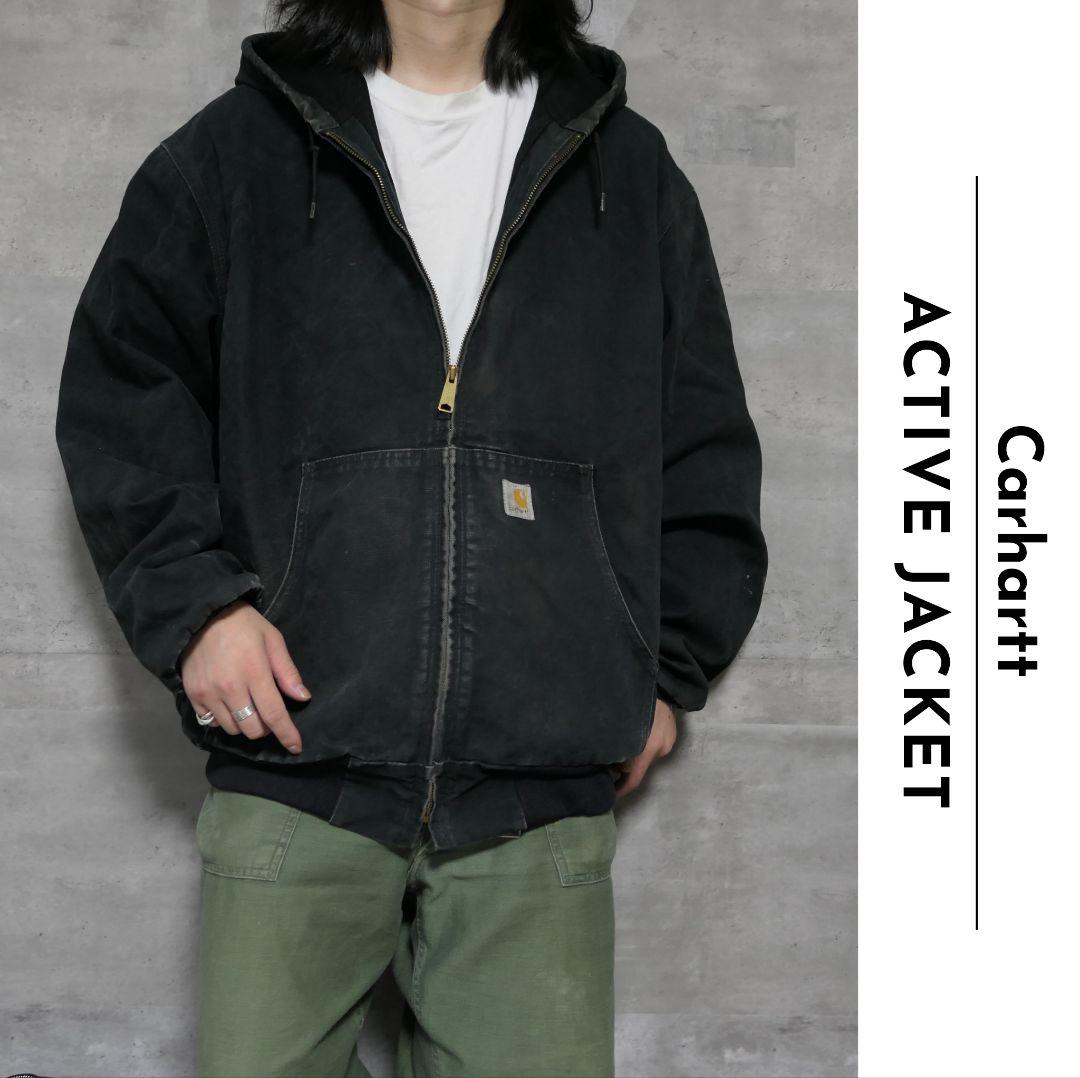 carhartt アクティブジャケット active jacket XL素人採寸