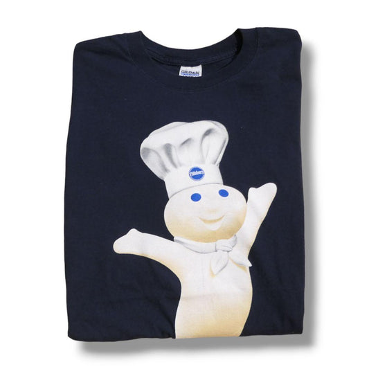VINTAGE 00s 2XL Character Tee -Doughboy-