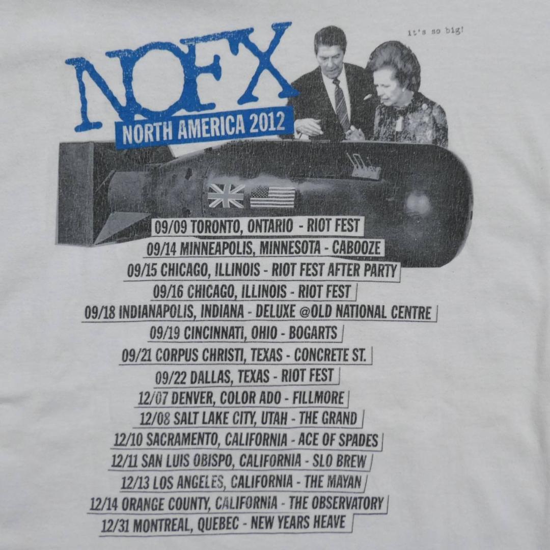 USED XL Rock Band Tee -NOFX-