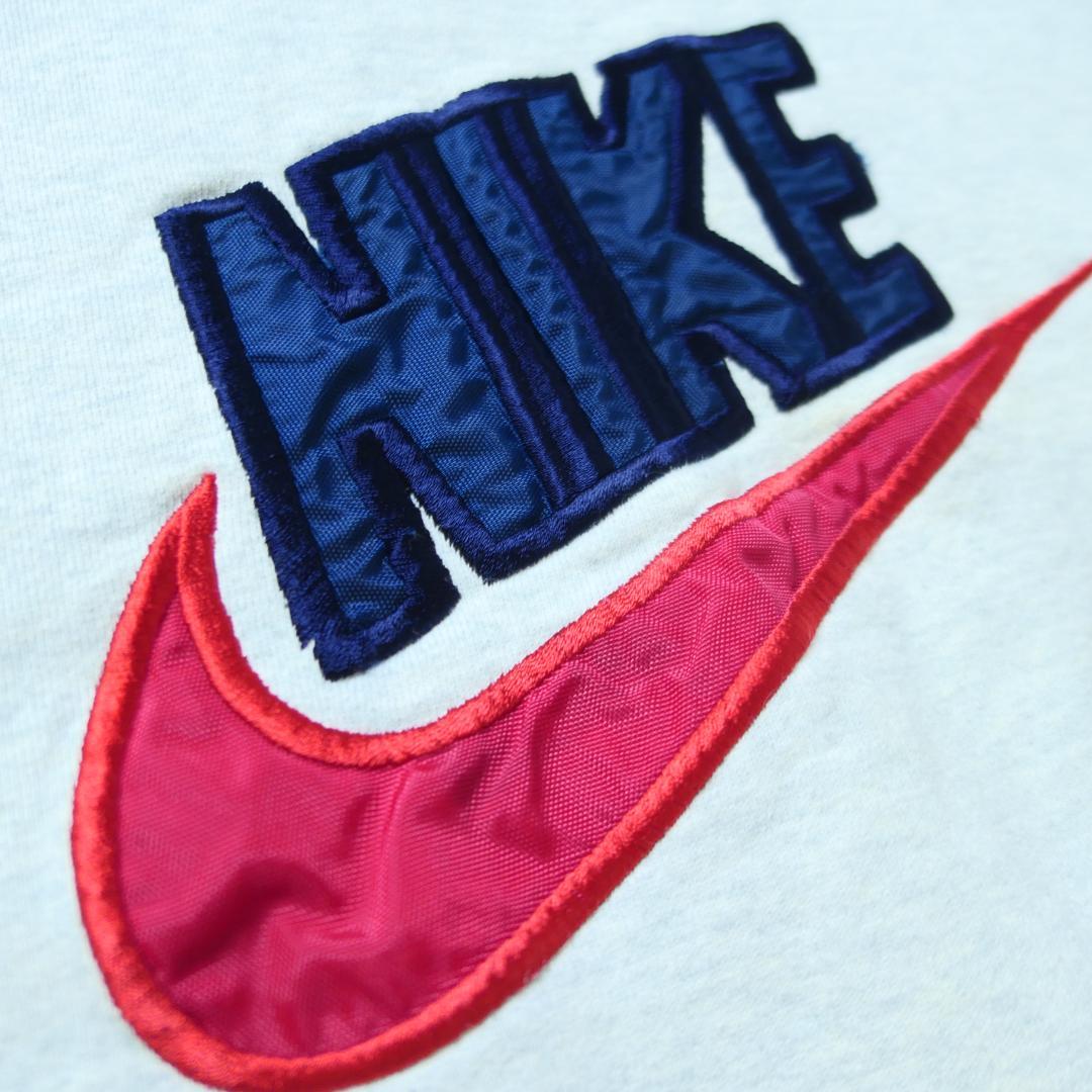 VINTAGE 90s XL Logo Sweat -Bootleg NIKE-