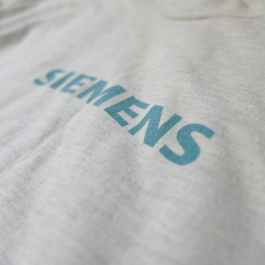 VINTAGE 00s XL Chanpion Corporate T-shirt -SIEMENS-