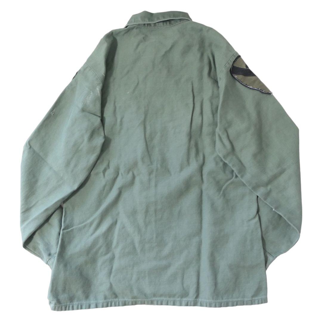 VINTAGE 70s M OG-107 Utility shirt -U.S.ARMY-