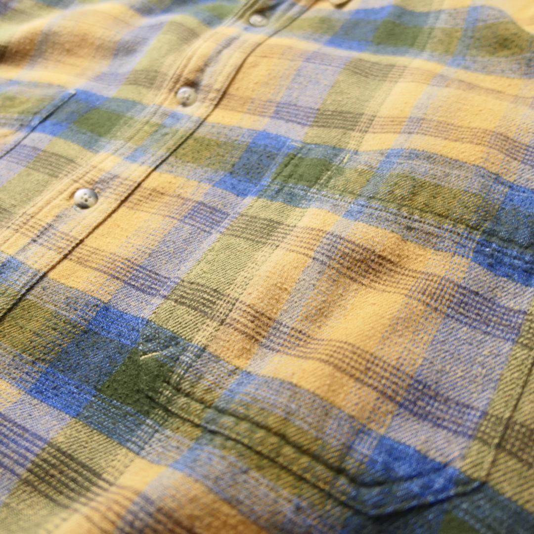 VINTAGE 90-00s XL Flannel Shirt -EddieBauer-