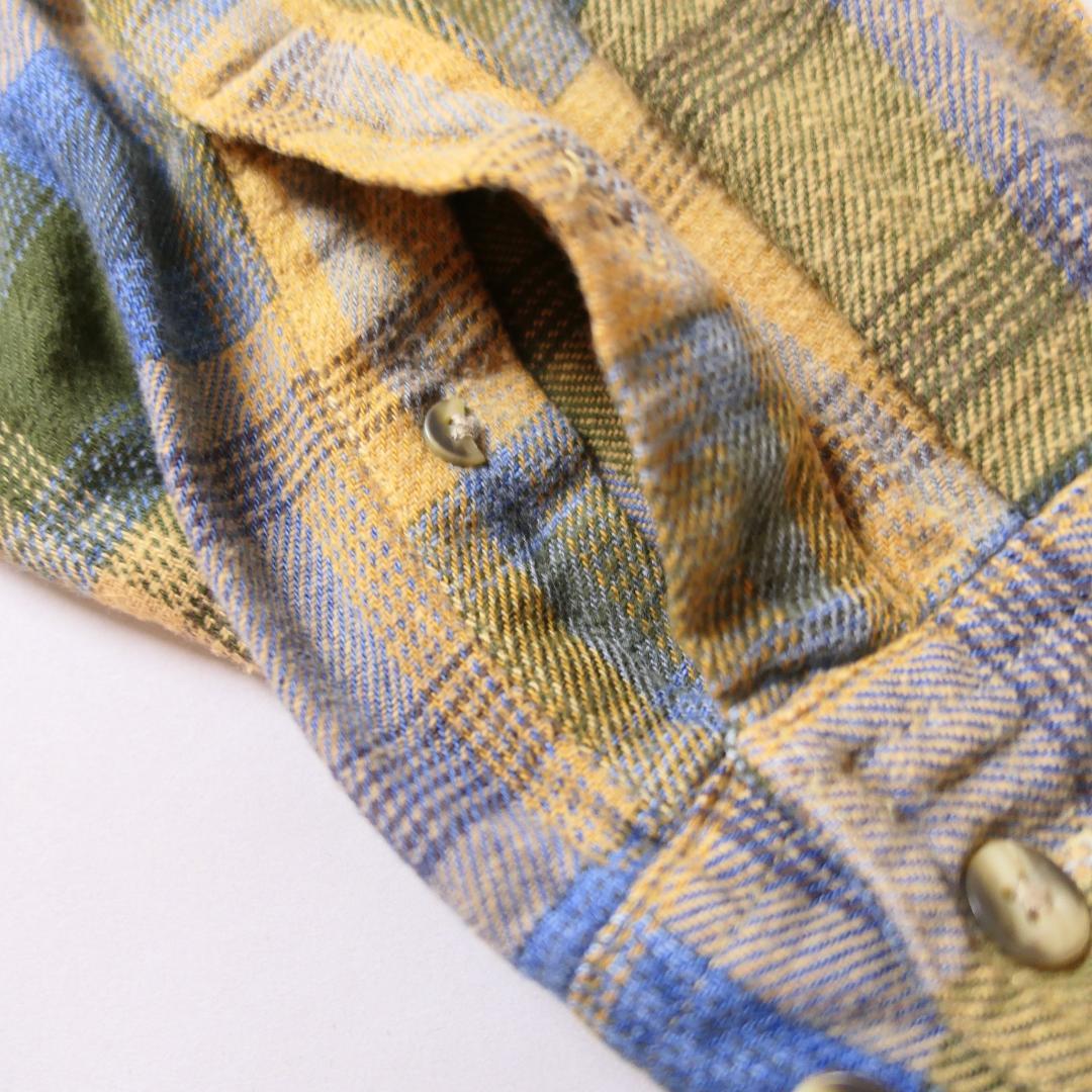 VINTAGE 90-00s XL Flannel Shirt -EddieBauer-