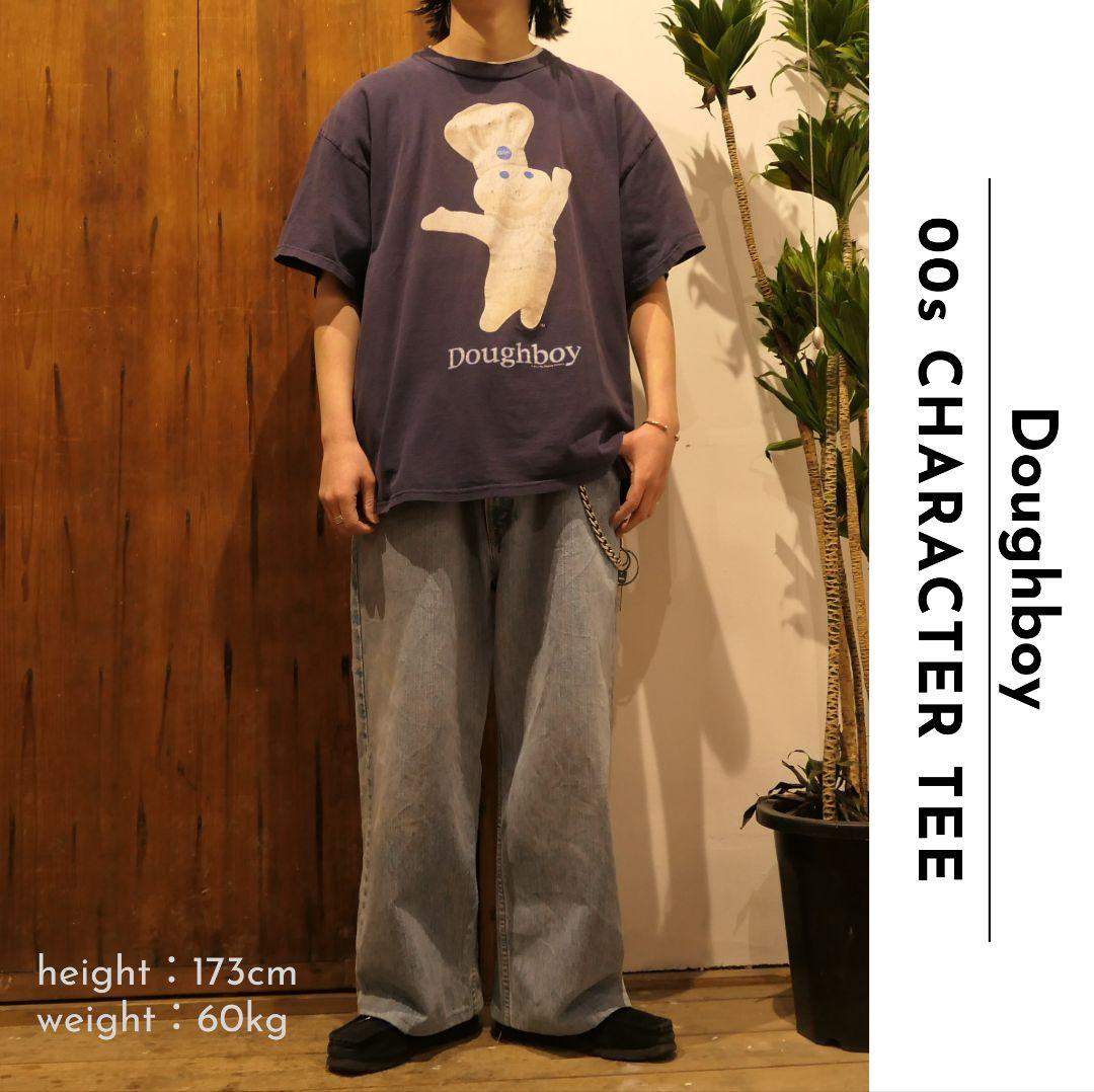 VINTAGE 00s XL Character Tee -DoughBoy-