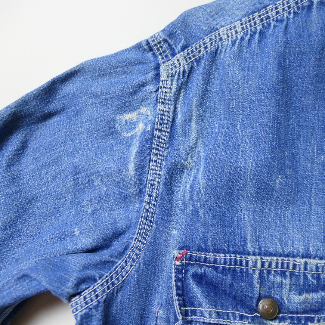 VINTAGE 60-70s M Denim Jacket -Sears-