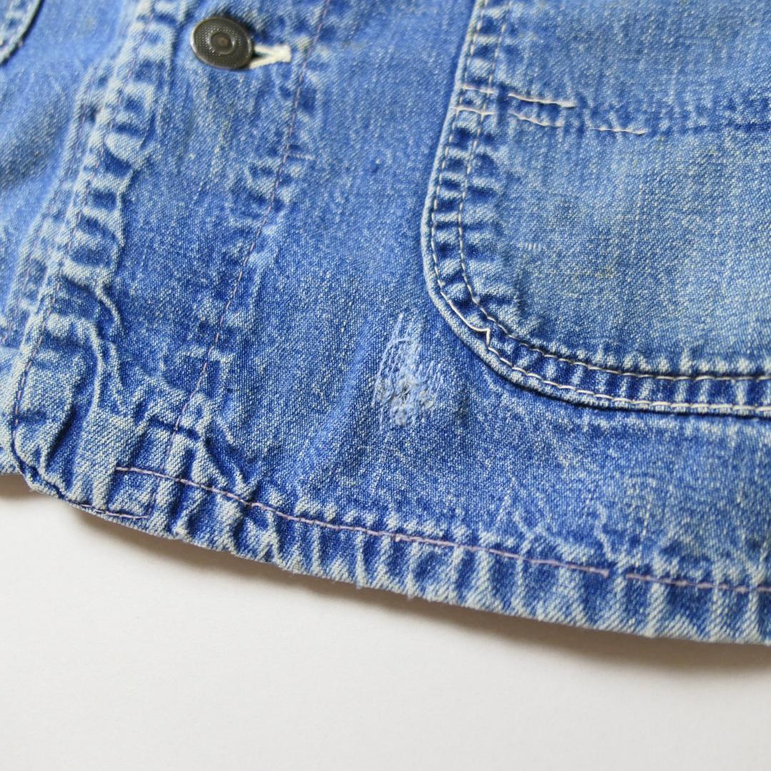 VINTAGE 60-70s M Denim Jacket -Sears-