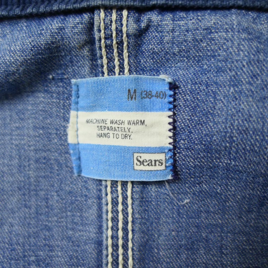 VINTAGE 60-70s M Denim Jacket -Sears-